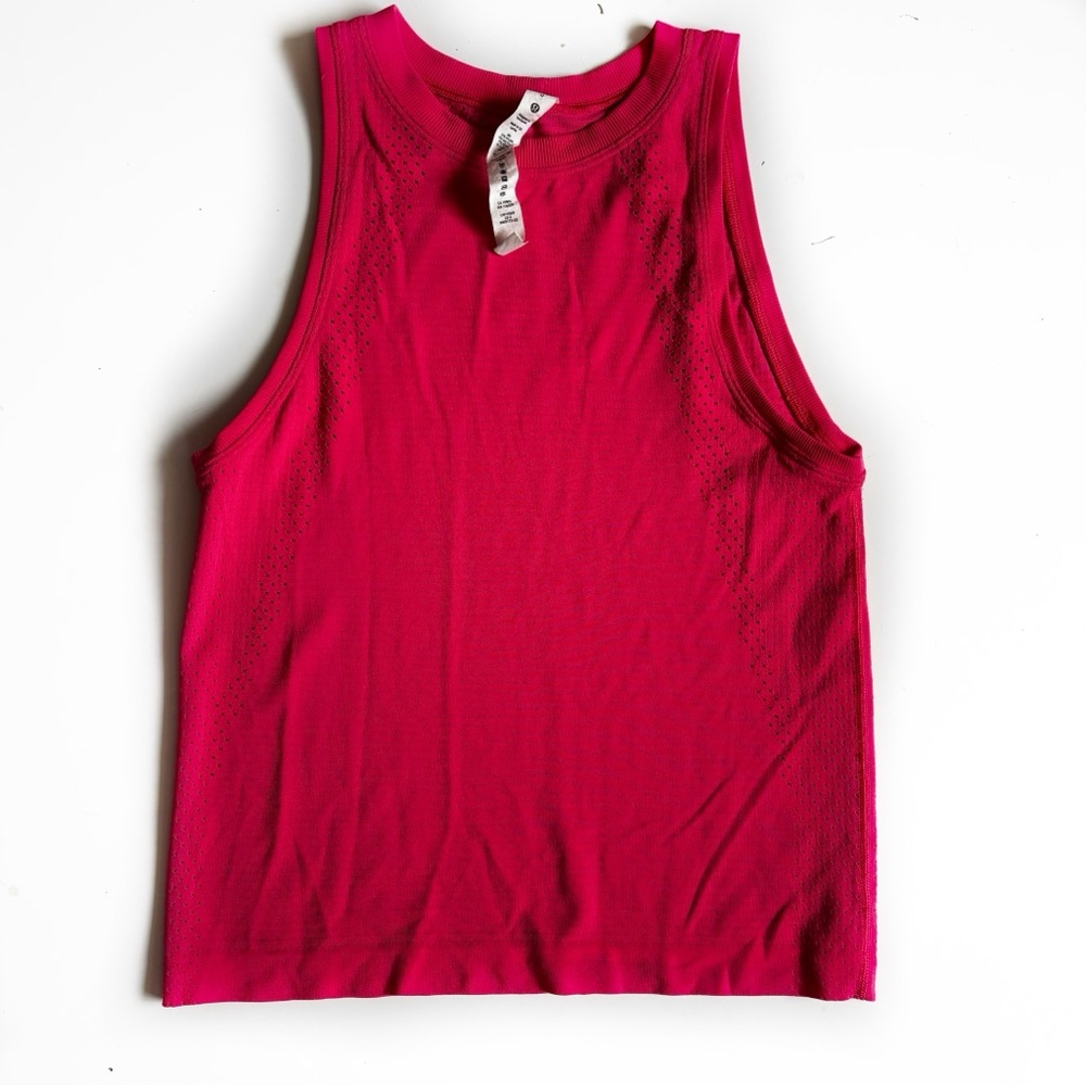 Lululemon Pink Swifty Loose Fitting Tank - 0